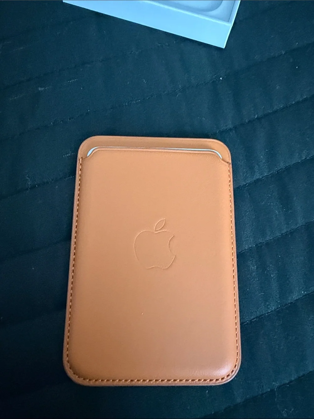 Apple Leather MagSafe Wallet in Golden Brown